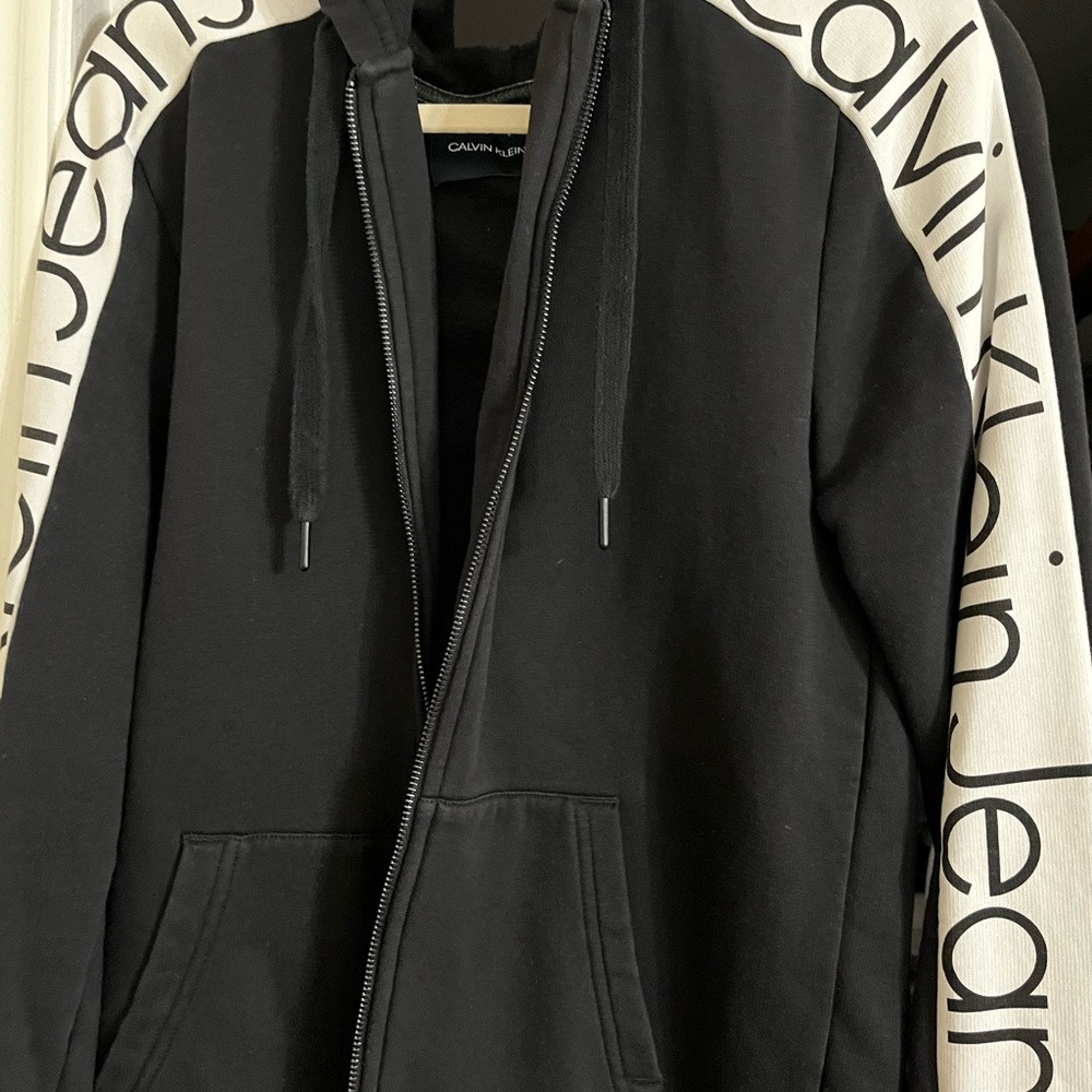 Calvin Klein zip up hoodie